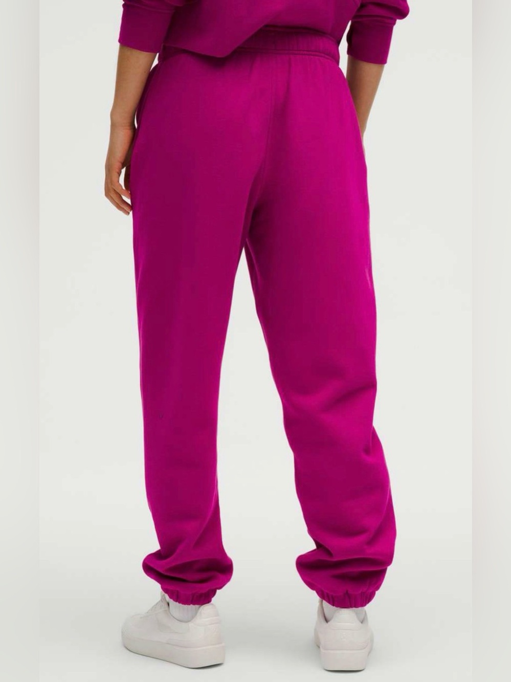 lululemon Scuba Mid Rise Oversized Jogger *Regular (NWT) Ripened Raspberry - Picture 8 of 15